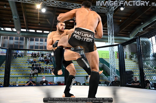 2022-05-07 Milano in the Cage 8 00444 Seif Mohamed-Michael Bellotti - MMA 84kg